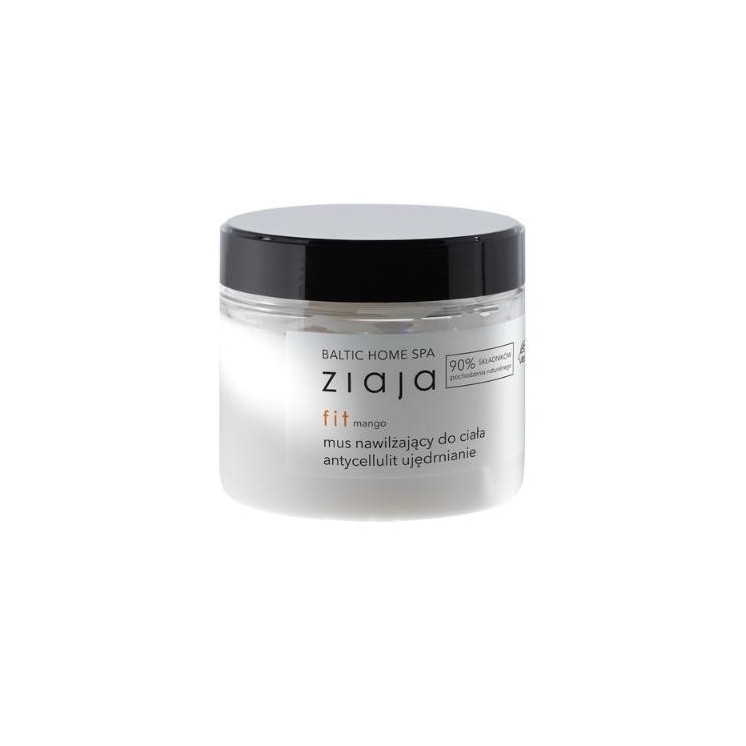 Зволожувальний мус для тіла Ziaja Baltic Home Spa Fit проти целюліту та підтягування 300 мл