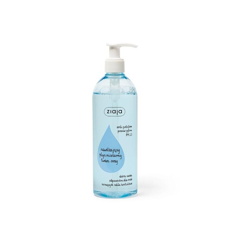 Ziaja Demakijaż nawilżający Płyn micelarny twarz, oczy 390 ml