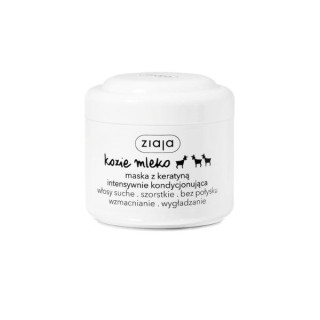 Маска для волосся Ziaja з козячим молоком та кератином для інтенсивного кондиціонування 200 мл