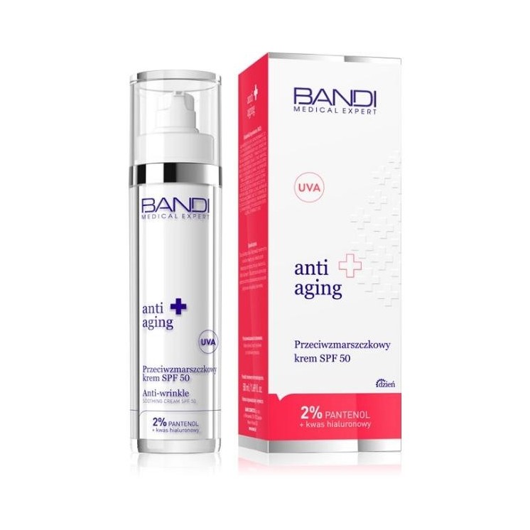 Bandi Medical Expert Anti Aging przeciwzmarszczkowy Krem SPF50 50 ml