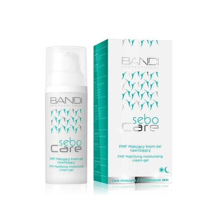 Крем-гель для обличчя Bandi Sebo Care PMF матуючий зволожуючий 50 мл