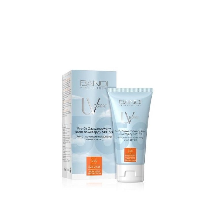 Bandi UV Expert Pre-D3 zaawansowany Krem nawilżający SPF50 50 ml