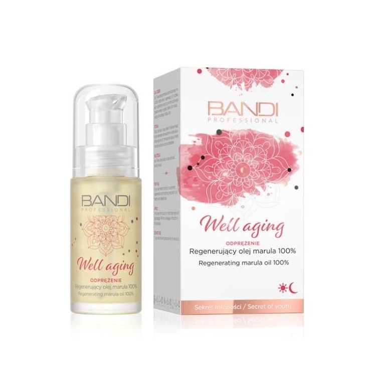 Bandi Well Aging regenerujący Olej Marula 100% 30 ml