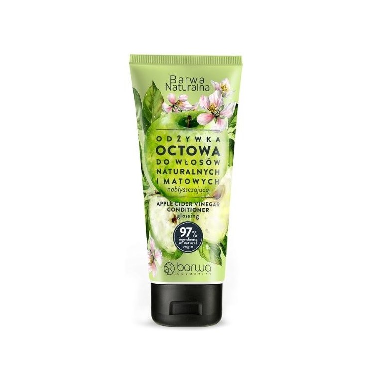 Barwa Naturalna nabłyszczająca Odżywka do włosów Octowa w tubie 200 ml