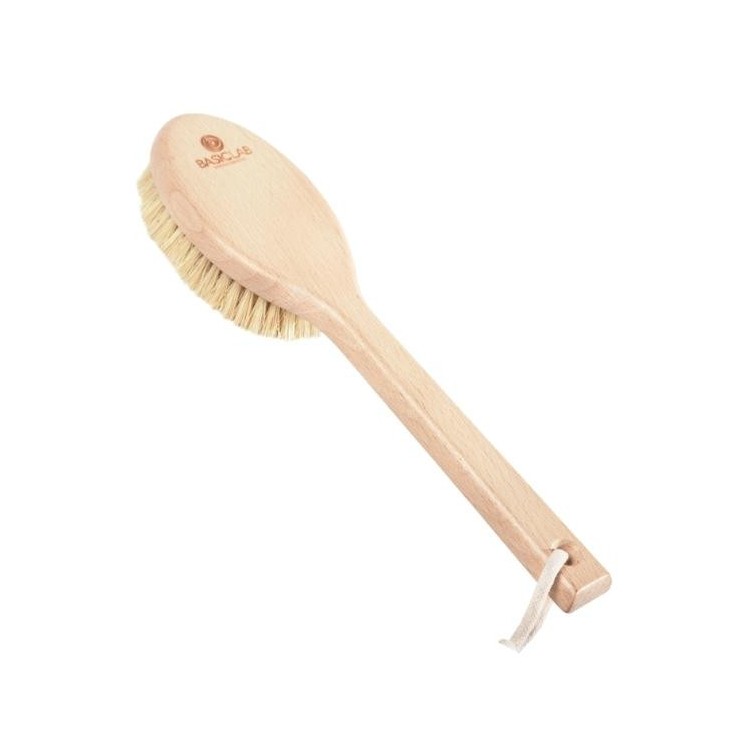 BasicLab Large body massage brush 1 piece