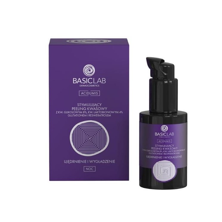 BasicLab Acidumis стимулюючий кислотний Peeling , зміцнення та розгладження 30 мл