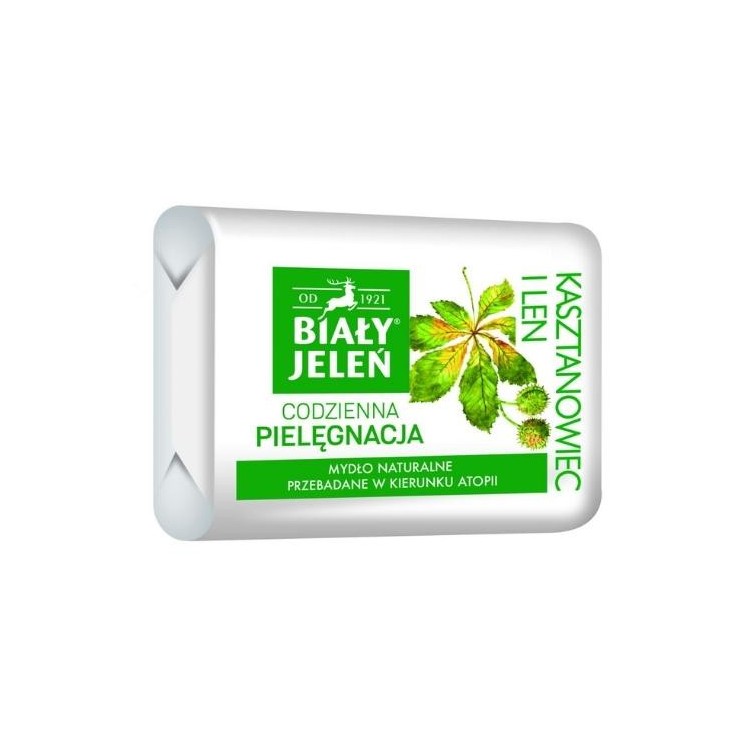 Biały Jeleń Premium Zeep met kastanje-extract 100 g