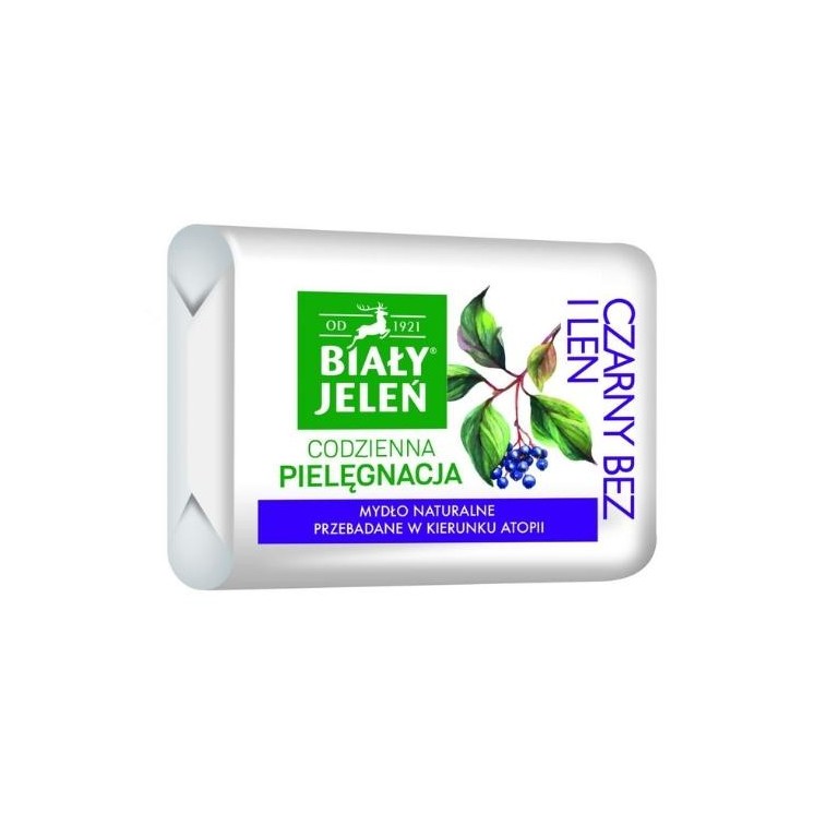 Biały Jeleń Premium Mydło z ekstraktem z czarnego bzu 100 g