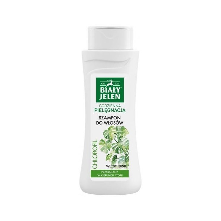 Biały Jeleń Szampon do włosów z naturalnym chlorofilem 300 ml