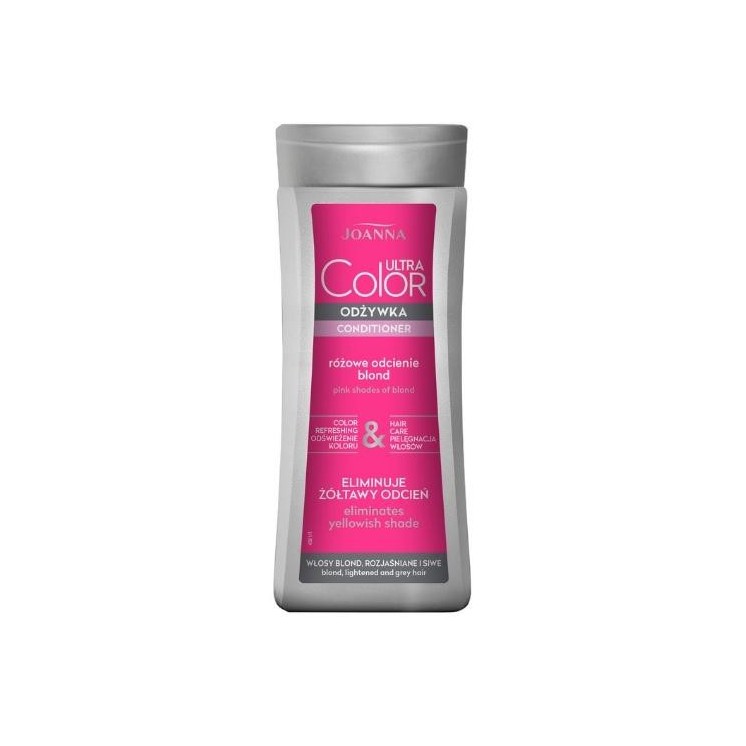 Joanna Ultra Color Odżywka do włosów różowe odcienie blond 200 g