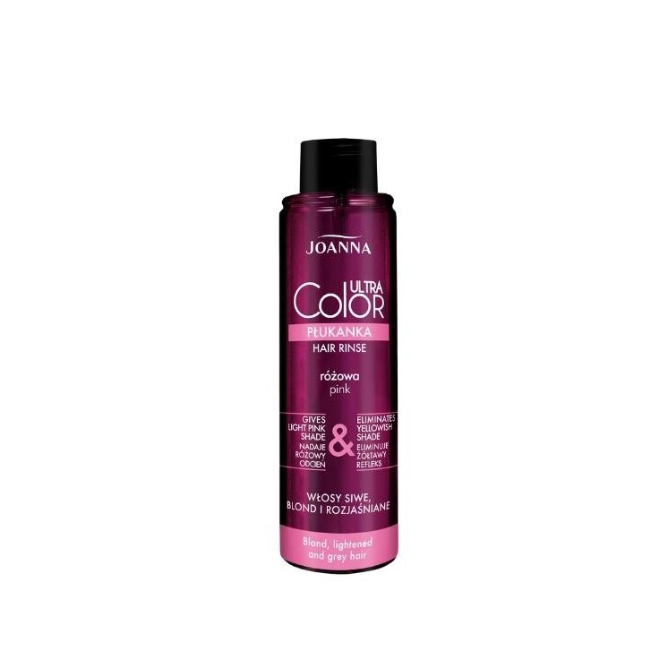 Joanna Ultra Color Płukanka do włosów różowa 150 ml