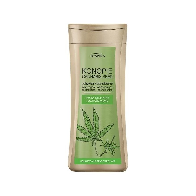 Joanna Konopie Odżywka do włosów nawilżająco-wzmacniająca 200 ml