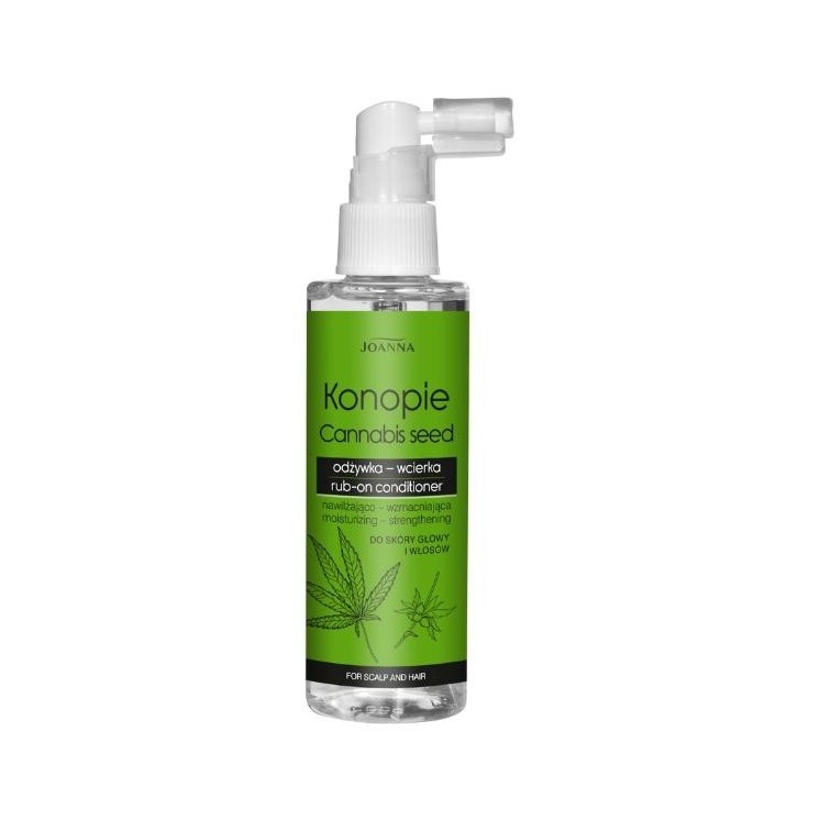 Joanna Konopie Odżywka-wcierka do włosów nawilżająco-wzmacniająca 100 ml