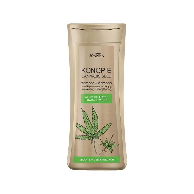 Joanna Konopie Szampon do włosów nawilżająco-wzmacniający 200 ml