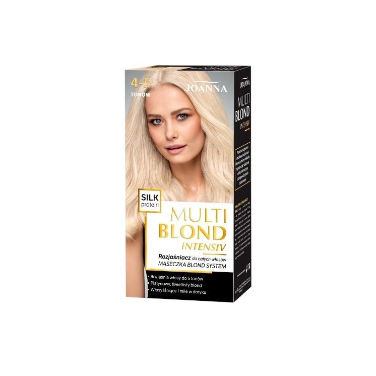 Joanna Multi Blond Intensiv Rozjaśniacz do całych włosów 4-5 tonów