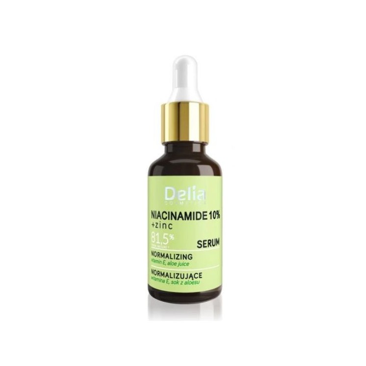 Delia Niacinamide 10% нормалізуюча Serum для обличчя, шиї та декольте