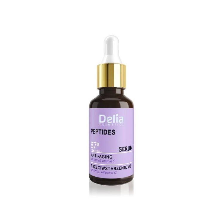 Delia Peptides Serum przeciwstarzeniowe do twarzy, szyi i dekoltu