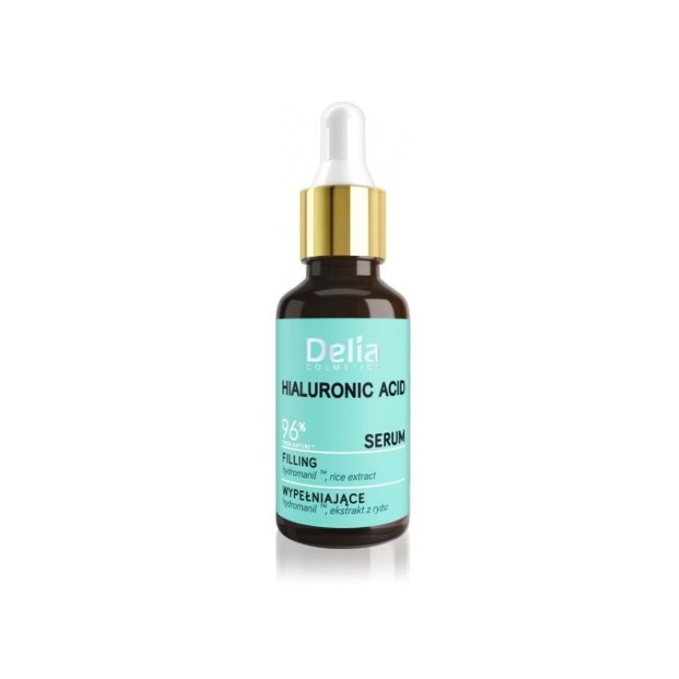 Delia Hialuroinic Acid Serum wypełniające do twarzy, szyi i dekoltu