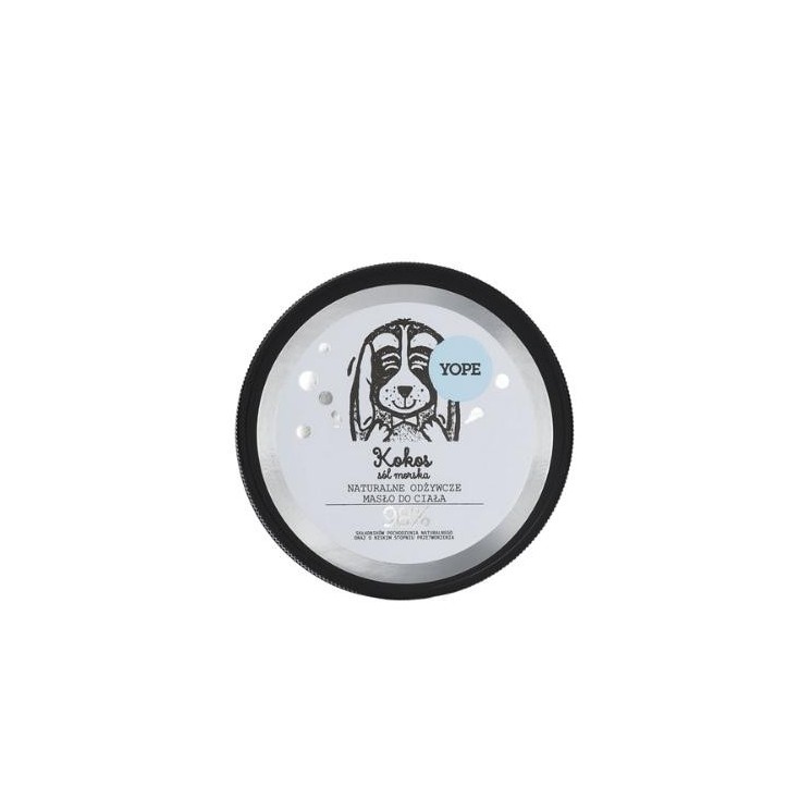 YOPE naturalne odżywcze Masło do ciała Kokos i Sól Morska 200 ml