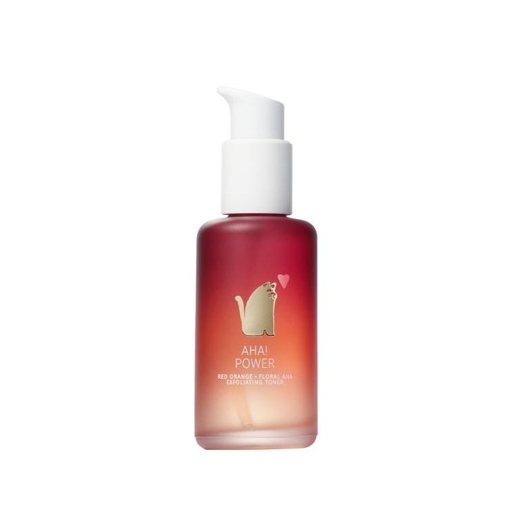 YOPE AHA ! Power Exfoliating Toner Rood Oranje + AHA Bloemzuren