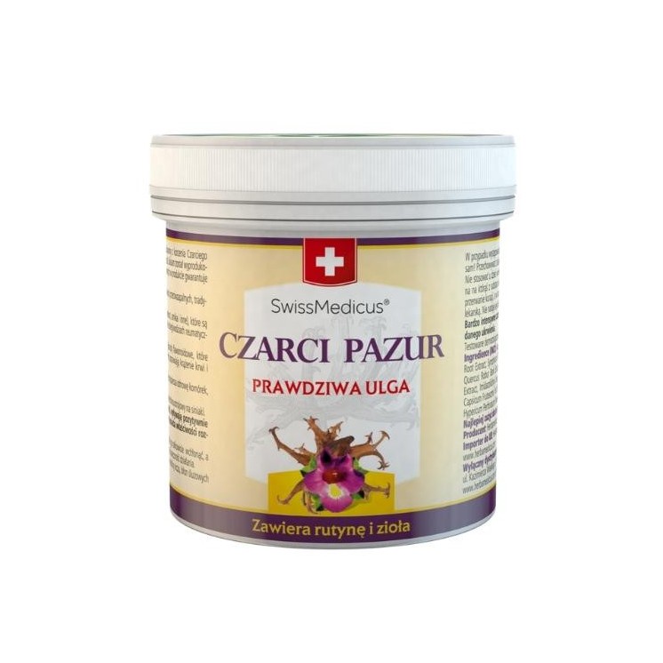 Трав'яний бальзам Swiss Mediucs Кіготь диявола 250