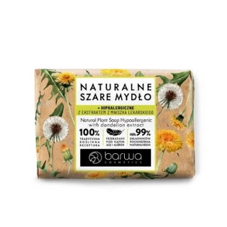 Barwa Naturalne Szare mydło hipoalergiczne z ekstraktem z mniszka lekarskiego Barwa Naturalne Szare mydło hipoalergiczne z ekstraktem z mniszka lekarskiego