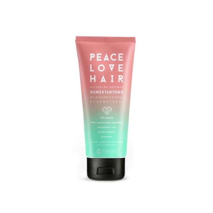 Barwa Peace Love Hair naturalna Odżywka humektantowa do włosów o każdej porowatości