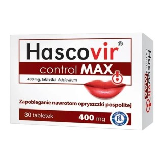 Hascovir control MAX 400 мг таблетки 30 шт