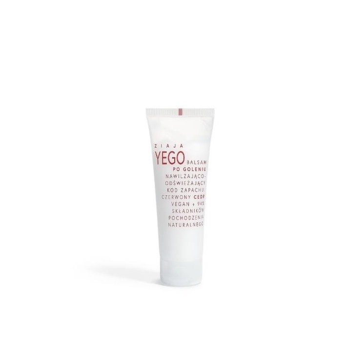 Ziaja Yego Moisturizing and refreshing aftershave balm Fragrance code: Red Cedar