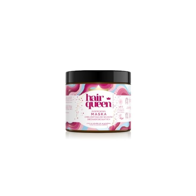 Hair Queen Express Emollient mask for medium porosity hair