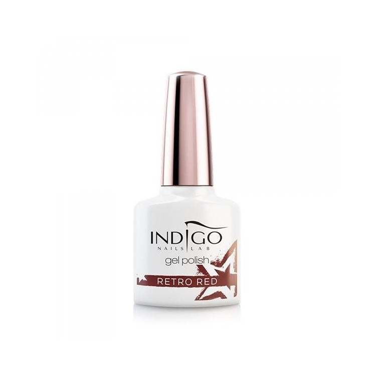Indigo Lakier hybrydowy Retro Red 7 ml