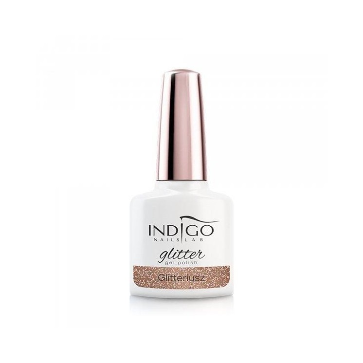 Indigo Lakier hybrydowy Glitteriusz 7 ml