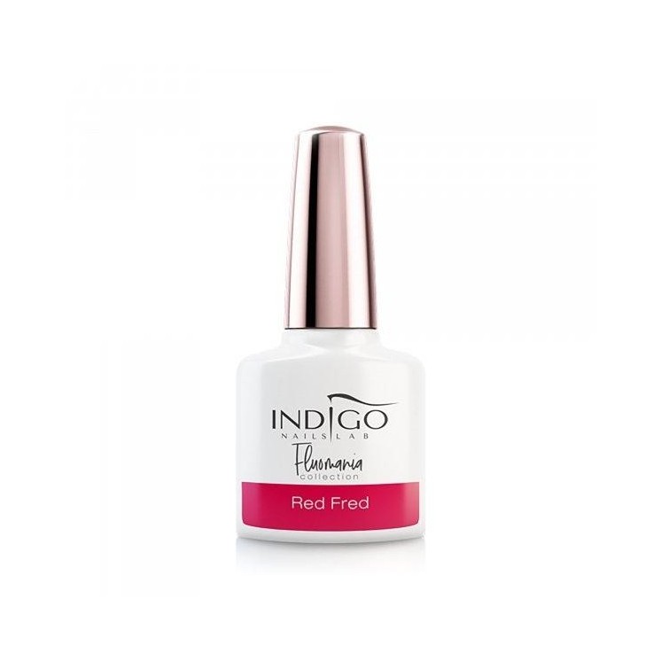 Indigo Lakier hybrydowy Red Fred 7 ml