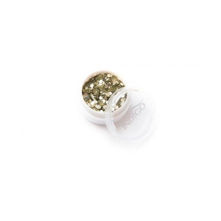 Indigo Decoraties voor nail art Dots 2mm Silver 2 gr