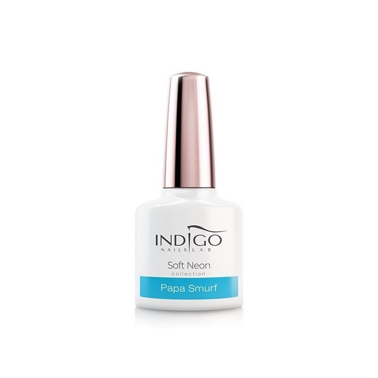 Indigo Lakier hybrydowy Papa Smurf 7 ml