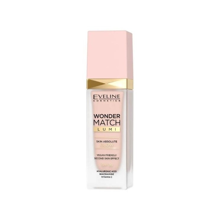 Тональний крем Eveline Wonder Match Lumi Illuminating Foundation /05/ Light 30 мл