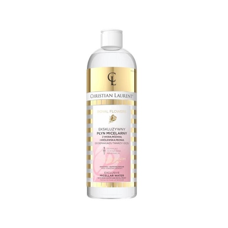 Ексклюзивний міцелярний флюїд Christian Laurent з рожевою водою