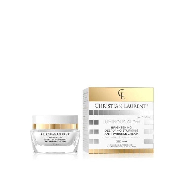 Eveline Christian Laurent Освітлюючий глибоко зволожуючий крем для обличчя SPF25 50 мл