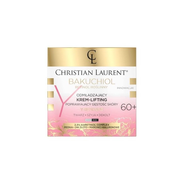 Eveline Christian Laurent Bakuchiol 60+ odmładzający Krem-lifting poprawiający gęstośc skóry 50 ml