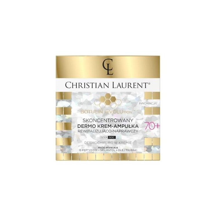 Eveline Christian Laurent 70+ geconcentreerde dermo Crème-ampul revitaliserend en herstellend 50 ml
