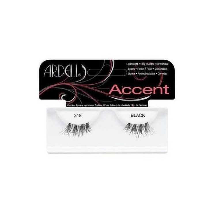 Ardell Accent Rzęsy na pasku /318/ Black 1 para