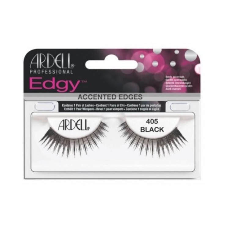 Ardell Edgy Rzęsy na pasku /405/ Black 1 para