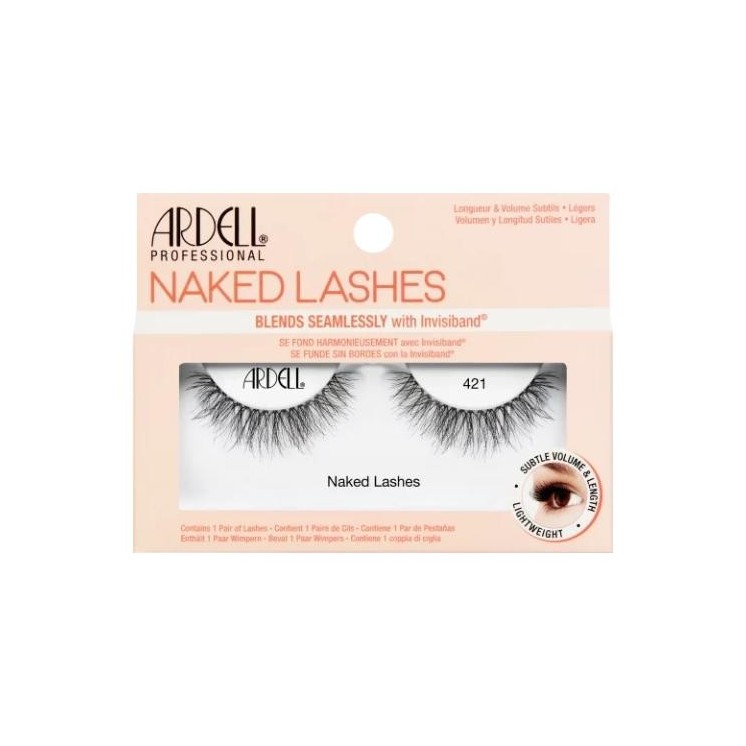 Ardell Naked Lashes Rzęsy na pasku /421/ Black 1 para