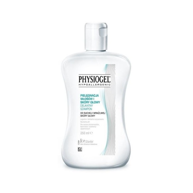 Physiogel Haar- en Hoofdhuidverzorging Delikany Shampoo voor droge en gevoelige hoofdhuid 250 ml