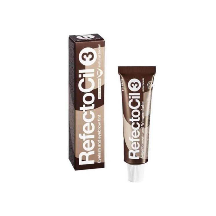 RefectoCil Henna do brwi i rzęs /3/ Natural Brown 15 ml