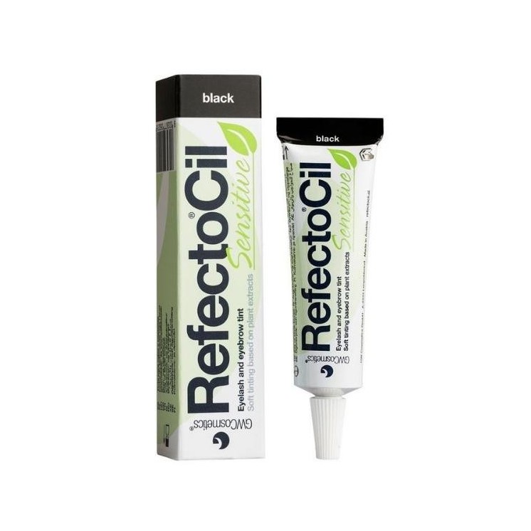 RefectoCil Sensitive Henna do brwi i rzęs Black 15 ml