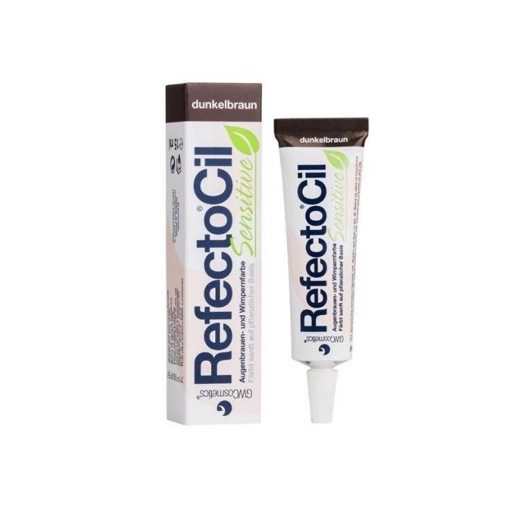 RefectoCil Sensitive Henna do brwi i rzęs Dark Brown 15 ml