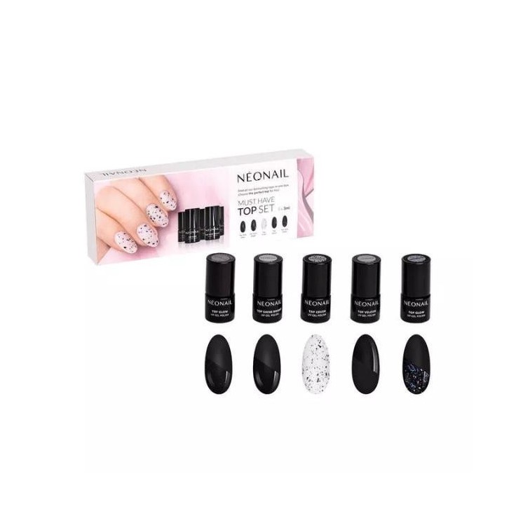 NeoNail Must Have Zestaw Topów hybrydowych 5x3 ml