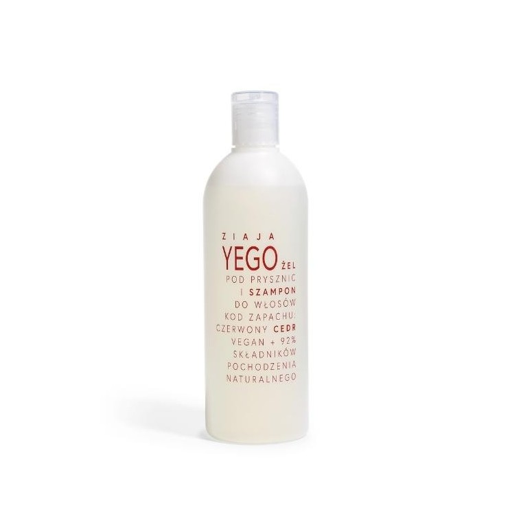 Ziaja Yego Douchegel en Haarshampoo Red Cedar 400 ml
