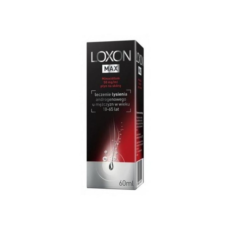 Loxon Max Płyn przeciw łysieniu dla mężczyzn 60 ml